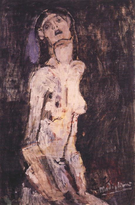Amedeo Modigliani Suffering Nude (mk39) Spain oil painting art